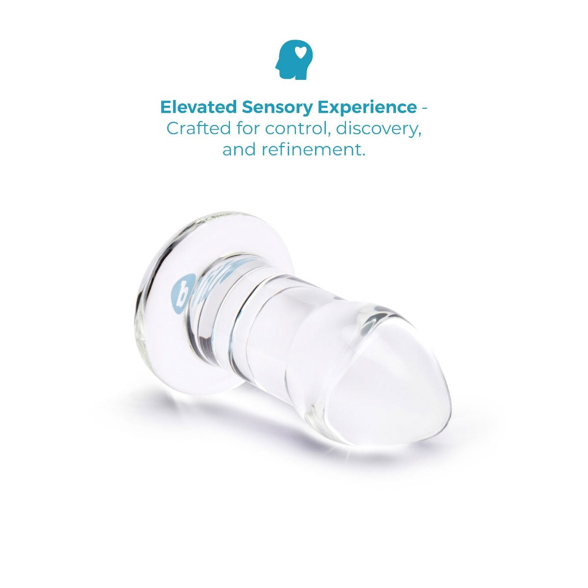 b-Vibe Advanced 7.5 Inch Glass Anal Dilator