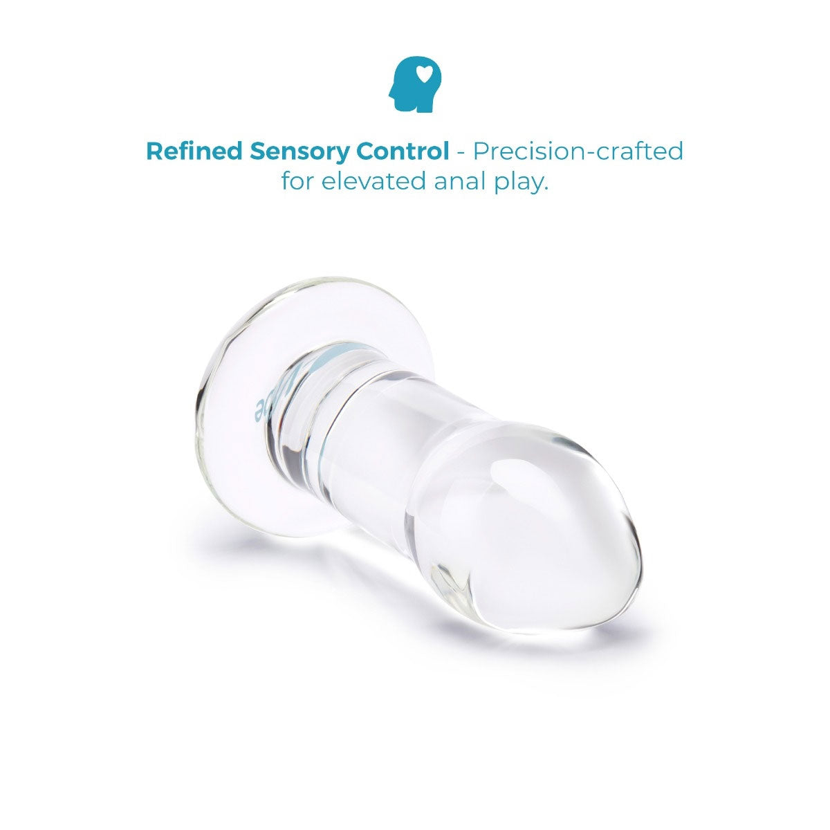 b-Vibe Advanced 8 Inch Glass Anal Dilator