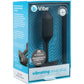 b-Vibe Vibrating Snug Plug 2 Rechargeable Silicone Anal Plug - Black