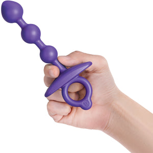 b-Vibe Butties Zip Silicone Anal Beads