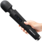 12" Power Wand Rechargeable Silicone Wand Style Massager By Bodywand - Black