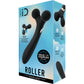 i.D. Roller Rechargeable Silicone Body Massager & G-Spot Vibrator By Bodywand - Black