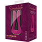 Socialite MARQUIS DP Vario Vibe Rechargeable Waterproof Silicone Double Vibrator By Bodywand - Pink