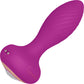 Socialite PARADIS Rechargeable Silicone Vibrating Jeweled Base Butt Plug By Bodywand - Purple