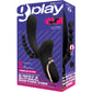 G-Play Triple Stim Flickering Tongue G-Spot & Clitoral Suction Vibrator With Anal Beads By Bodywand - Black