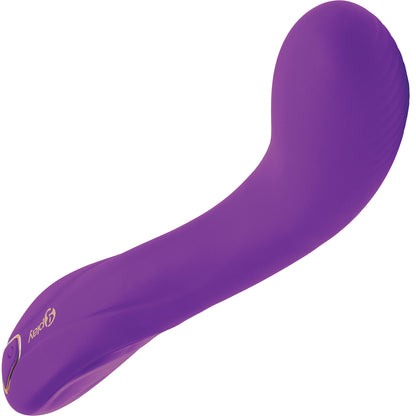 G-Play Ergonomic Squirt Trainer Rechargeable Silicone G-Spot Vibrator By Bodywand - Purple