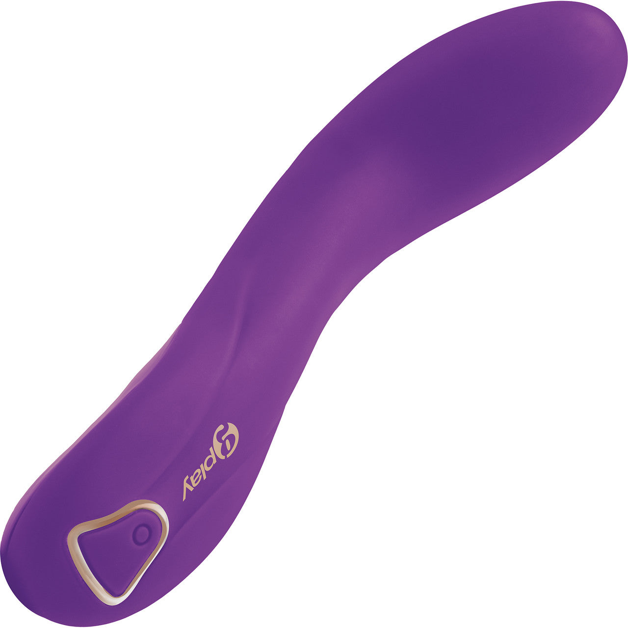 G-Play Ergonomic Squirt Trainer Rechargeable Silicone G-Spot Vibrator By Bodywand - Purple