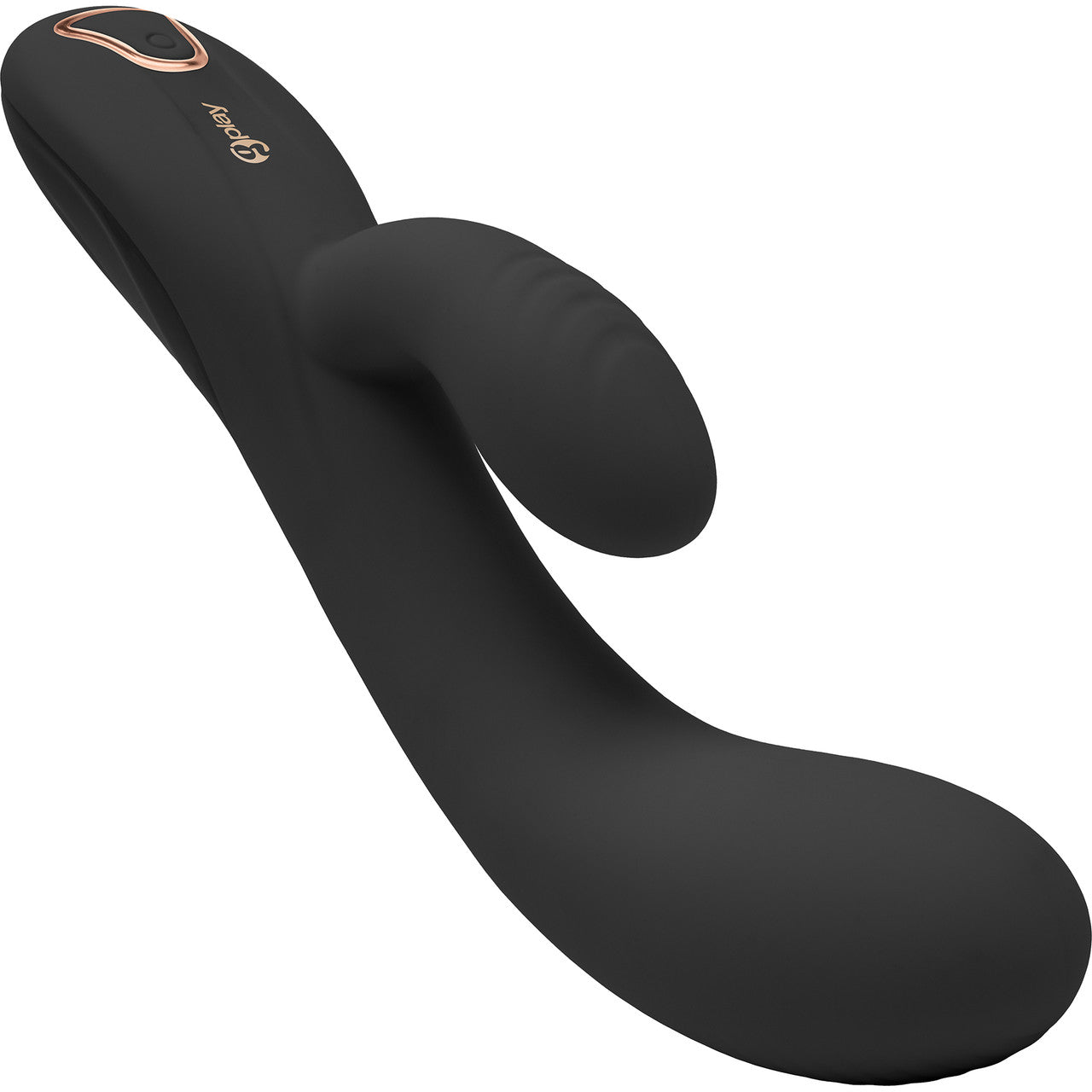 G-Play Ergonomic Squirt Trainer Rechargeable Silicone Dual Stimulation Vibrator By Bodywand - Black