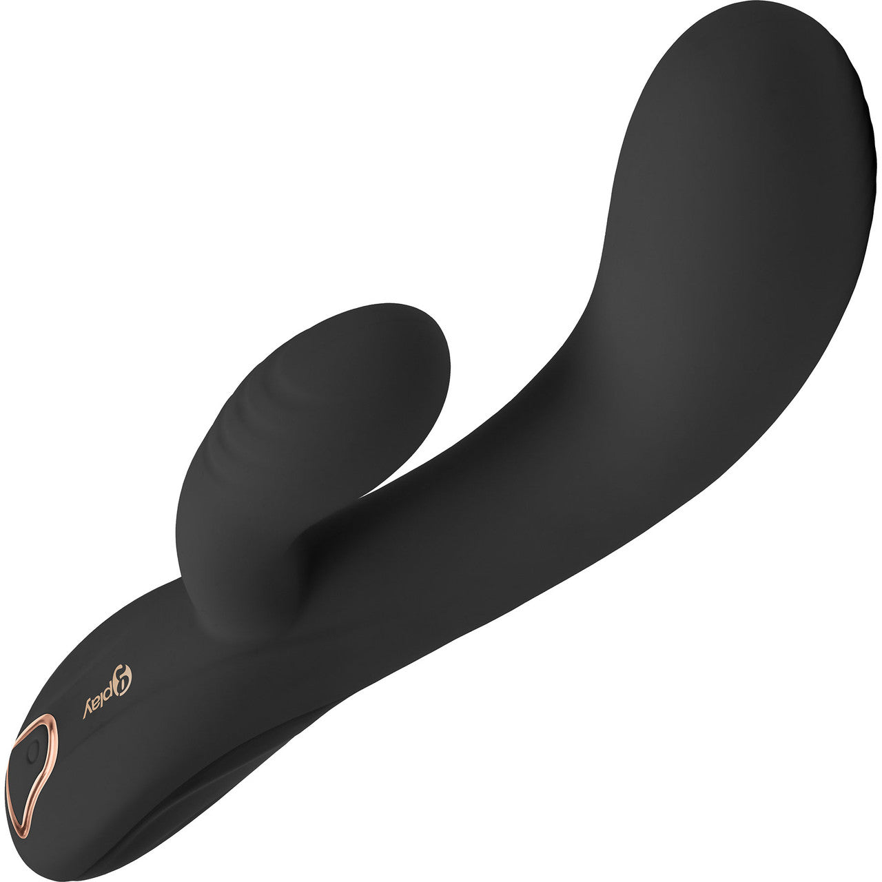 G-Play Ergonomic Squirt Trainer Rechargeable Silicone Dual Stimulation Vibrator By Bodywand - Black