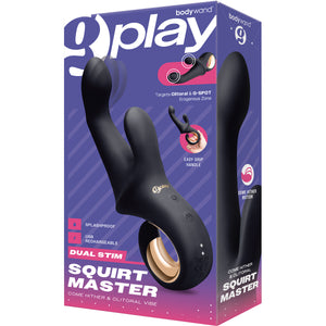 Bodywand G-Play Dual Stimulation Squirt Master Vibrator With Come Hither Motion