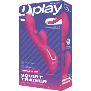 Bodywand G-Play Triple Stim Squirt Trainer Vibe With G-Spot Inner Tapping