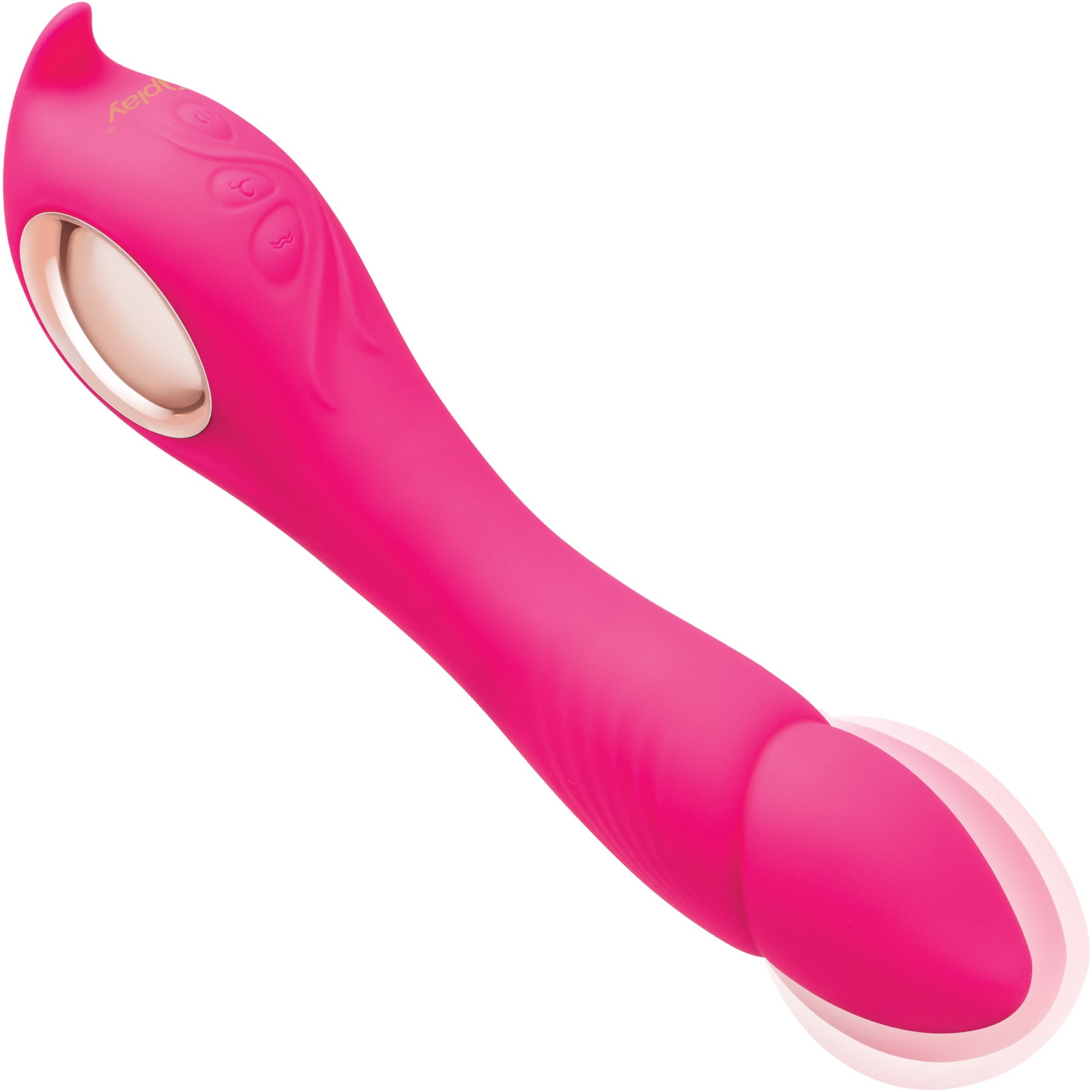 Bodywand G-Play Inflatable Squirt Master Silicone G-Spot Vibrator