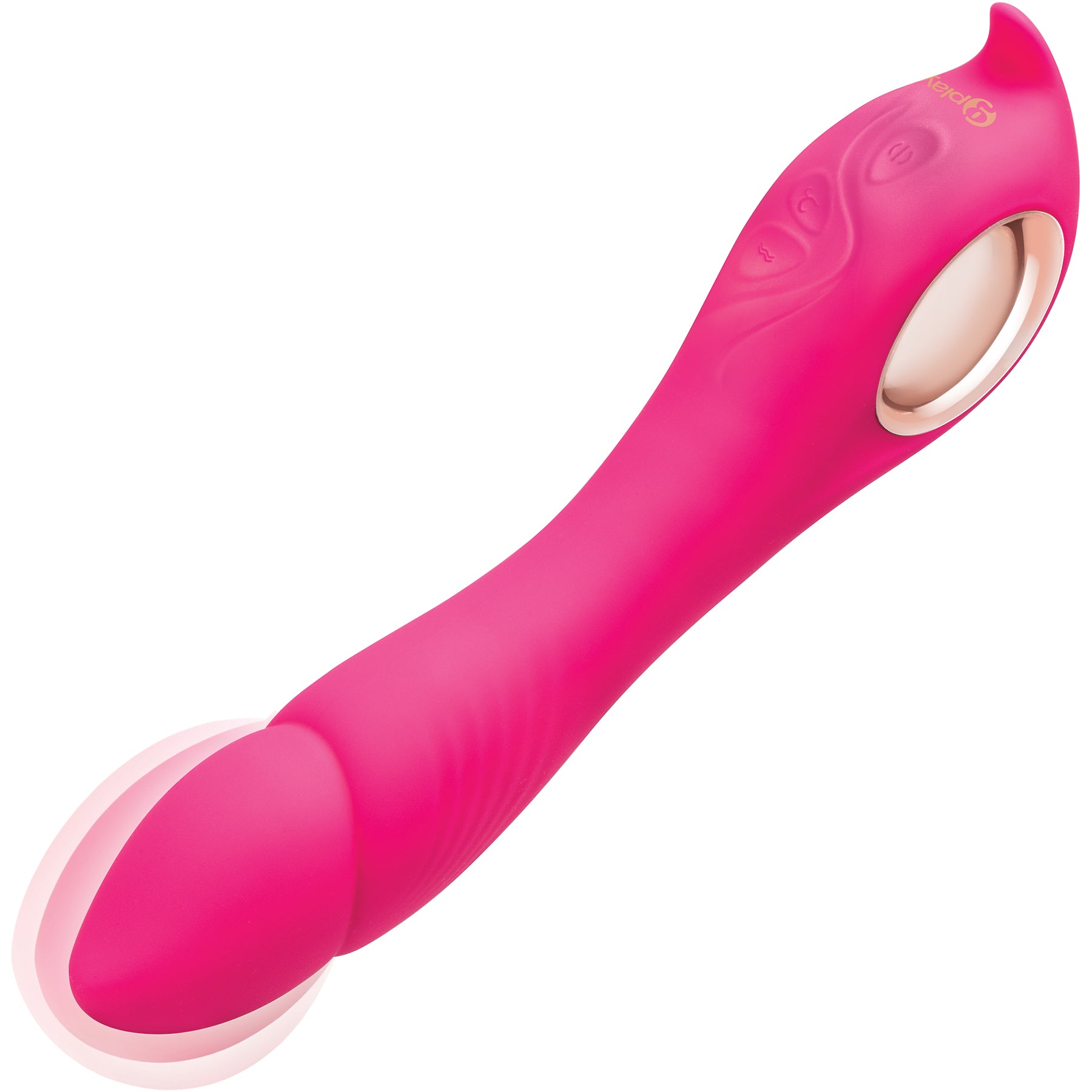 Bodywand G-Play Inflatable Squirt Master Silicone G-Spot Vibrator