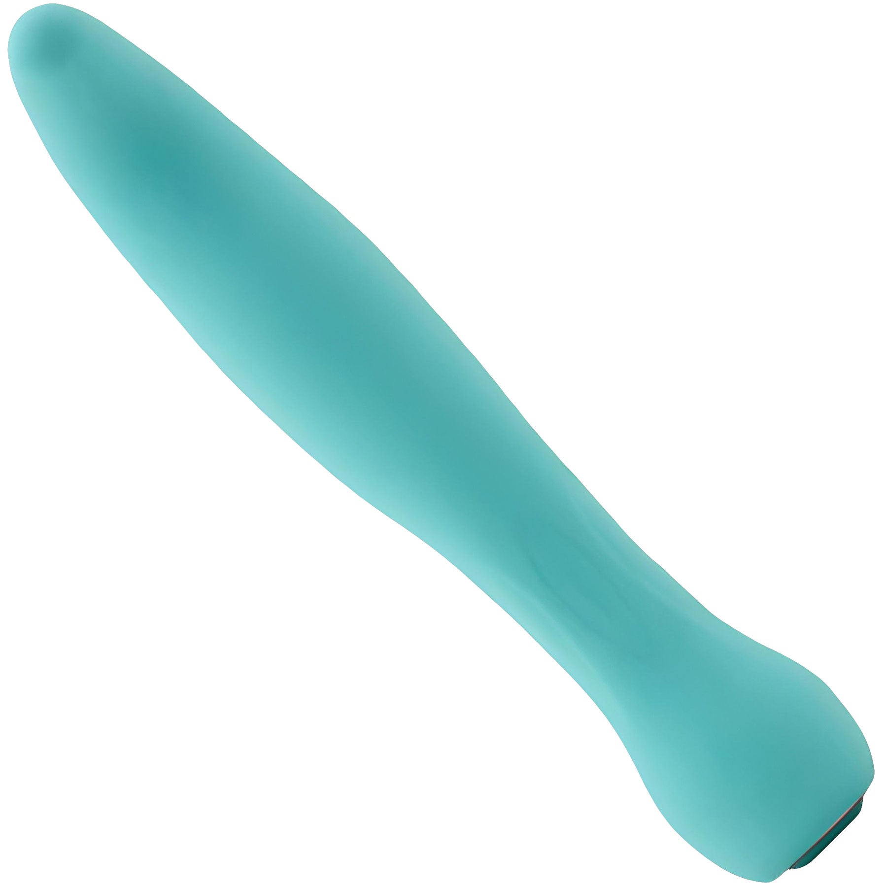 Baelii XLR8 15-Function Flexible Mini Silicone G-Spot Vibrator By Nu Sensuelle - Electric Blue