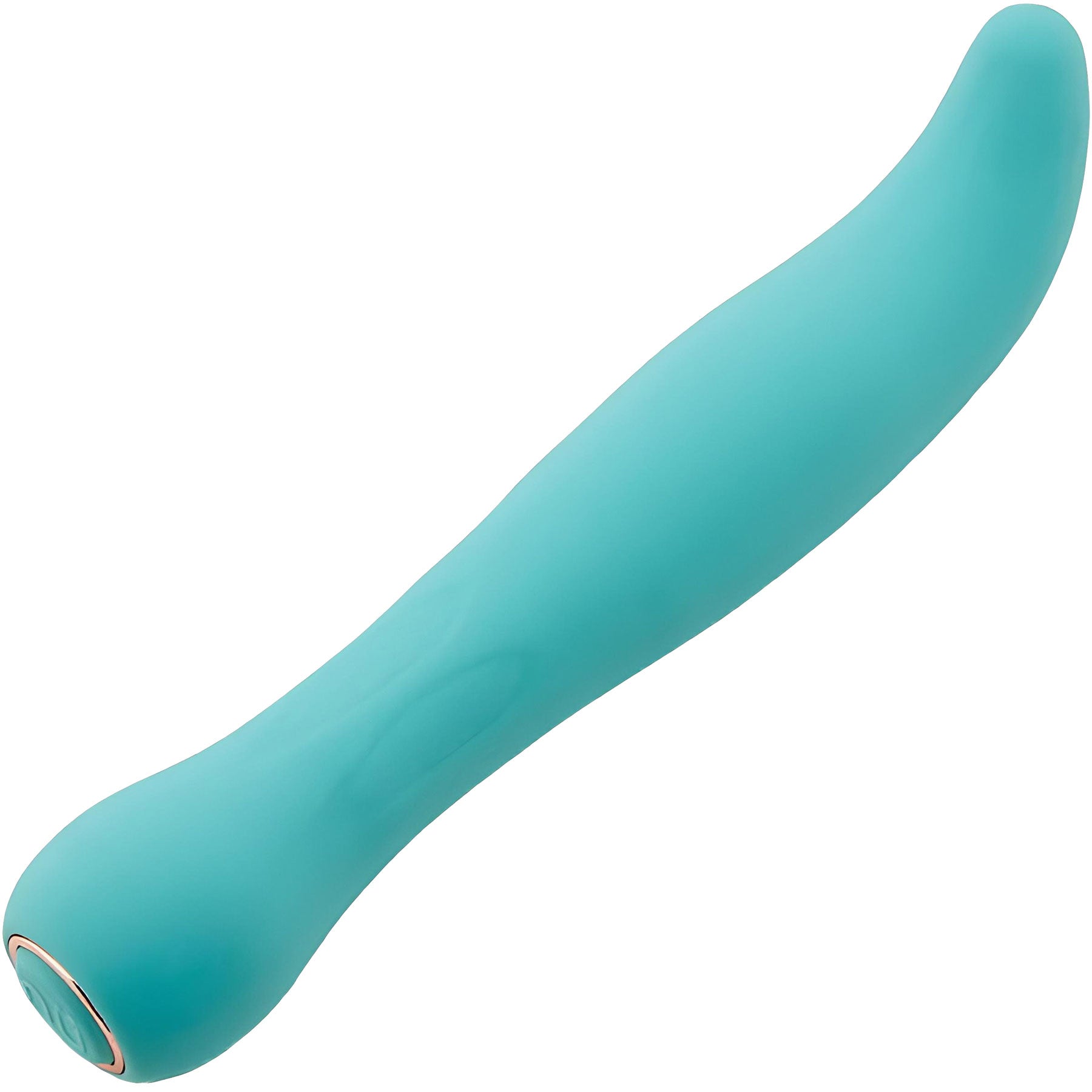Baelii XLR8 15-Function Flexible Mini Silicone G-Spot Vibrator By Nu Sensuelle - Electric Blue