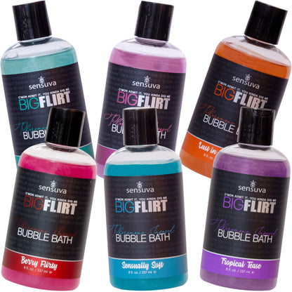 Big Flirt Pheromone Infused Bubble Bath By Sensuva 8 fl oz - All