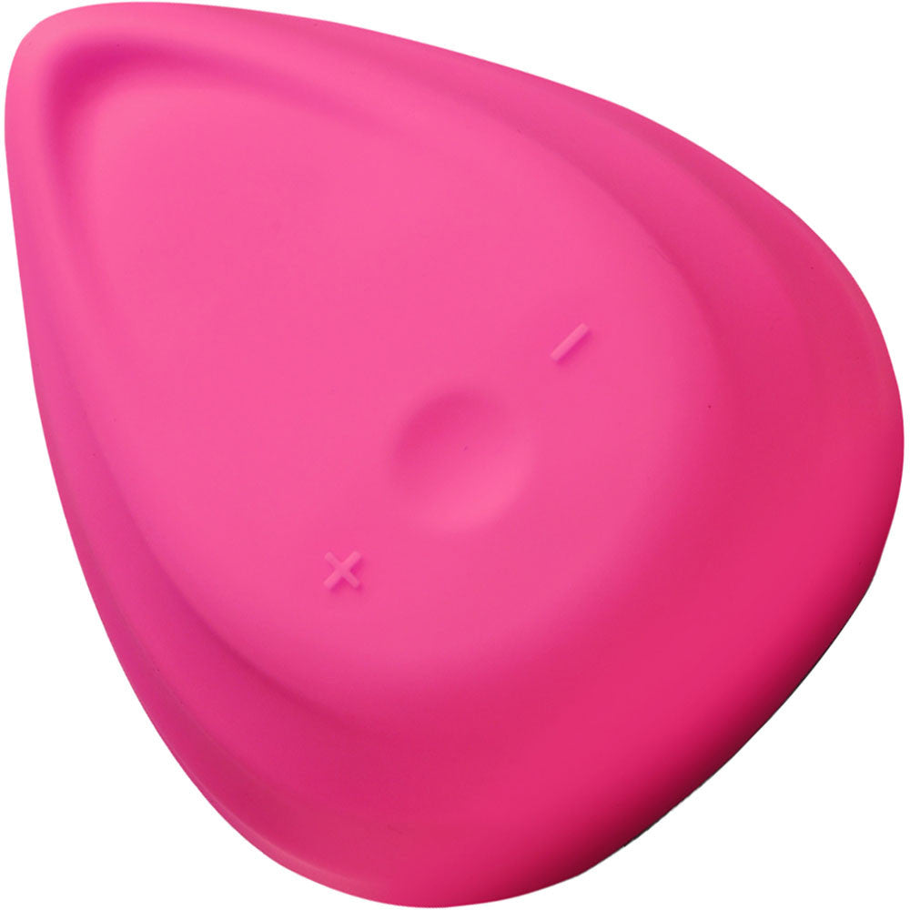 Evii Squishy Silicone External Vibrator With 2 Motors By Biird - Rose Berry