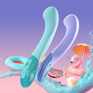 Gii Glow Waterproof Rechargeable Silicone G-Spot Vibrator By Biird