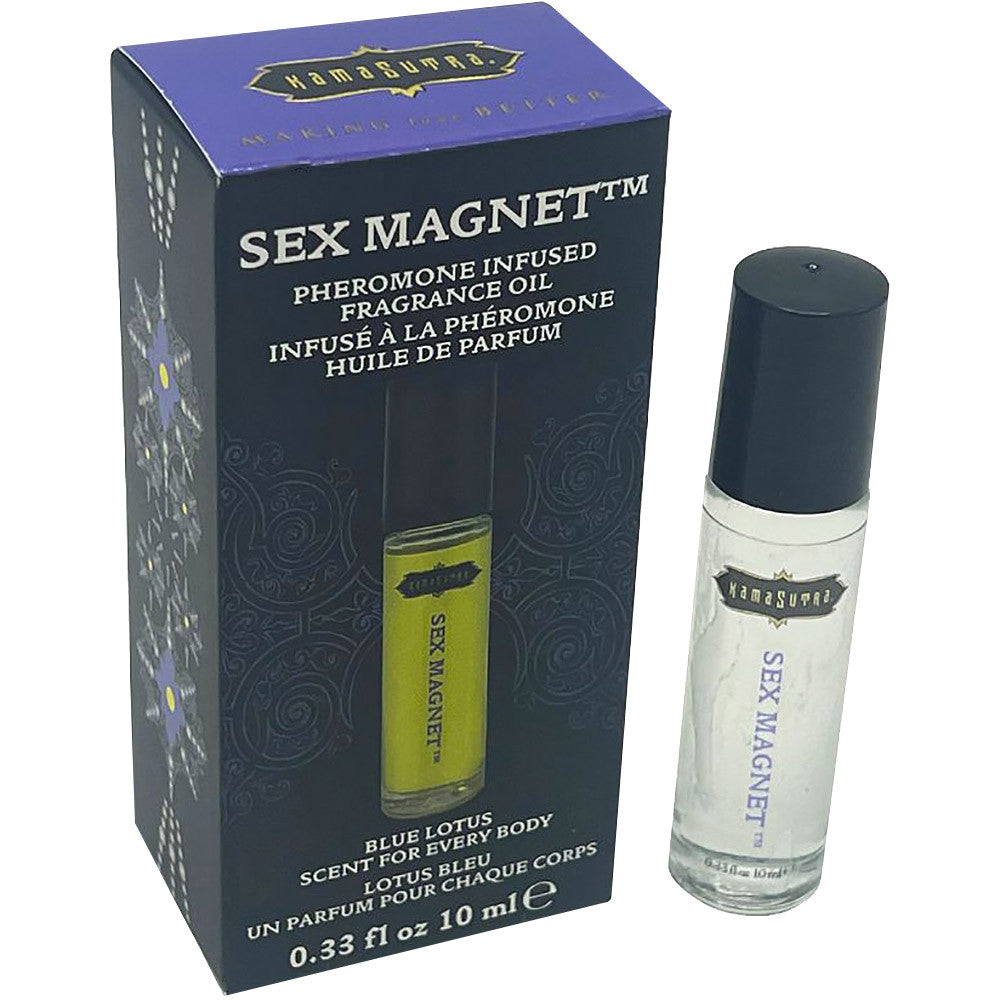 Kama Sutra Sex Magnet Pheromone Roll On - Blue Lotus .33 fl oz