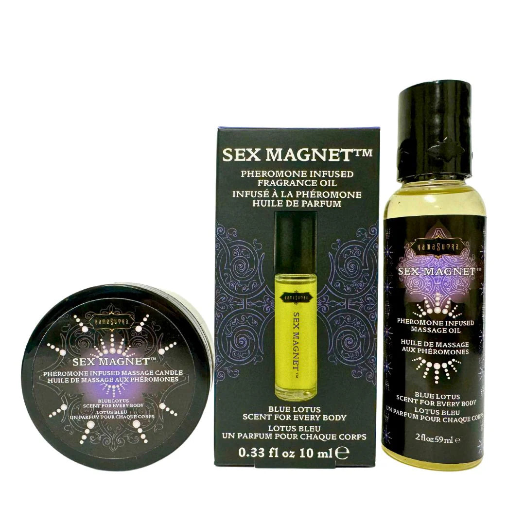 Kama Sutra Sex Magnet Gift Set - Blue Lotus