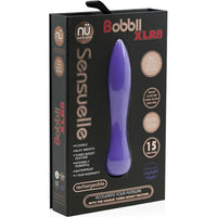Bobbii XLR8 Flexible 15 Function Silicone Bullet Vibrator With Turbo Boost By Nu Sensuelle - Violet