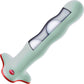 Fun Factory Bouncer Silicone SHAKE Weighted Dildo - Sage Green