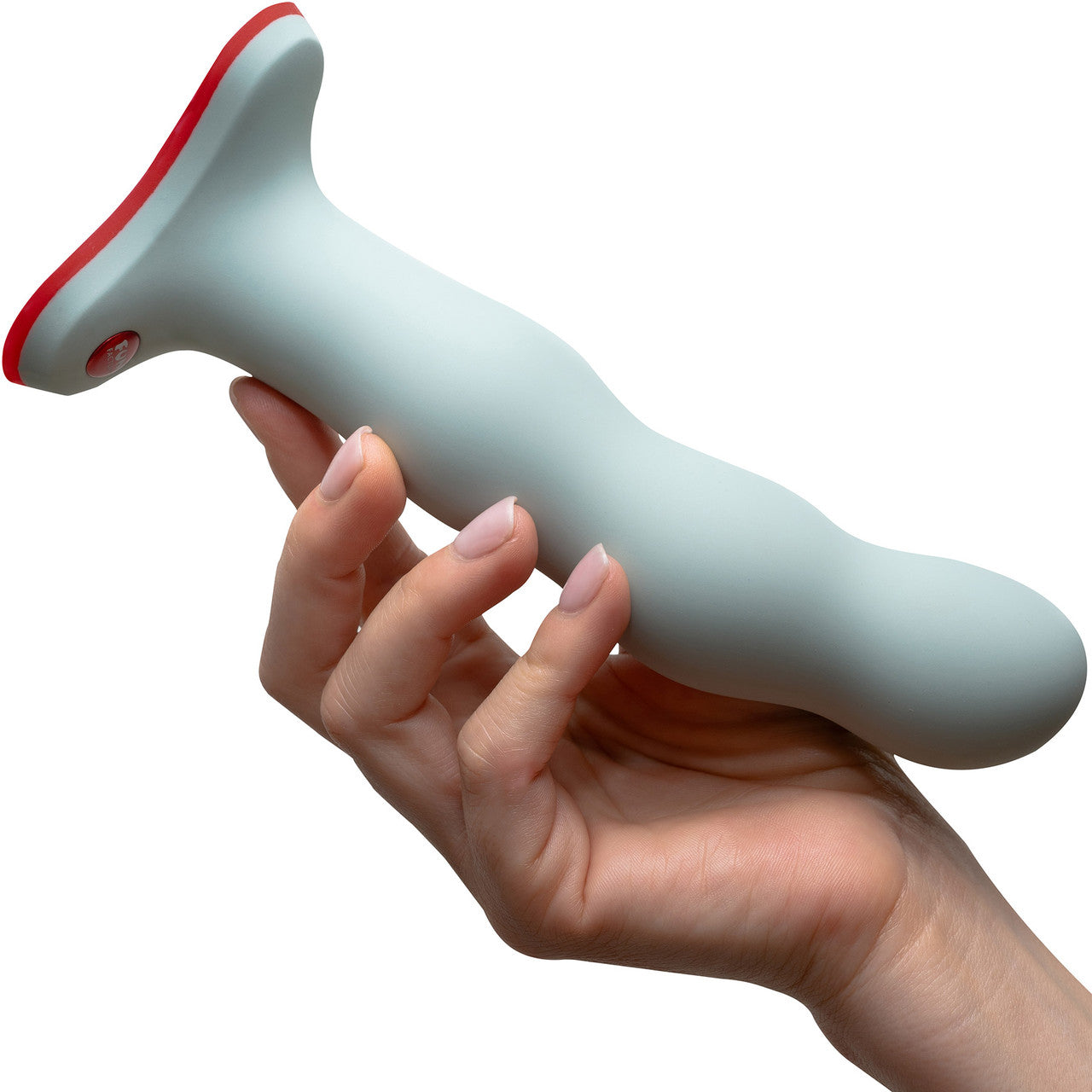 Fun Factory Bouncer Silicone SHAKE Weighted Dildo - Sage Green