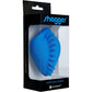 Shagger Soft Silicone Dildo Base Stimulation Cover For Harness Play By Banana Pants - Azure