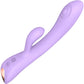 Bunny & Clyde Rechargeable Waterproof Silicone Rabbit Vibrator By Love To Love - Viva Mauve