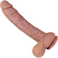 The Carpenter 8 Inch Silicone Realistic Dildo With Balls & Suction Cup Base By Fukena