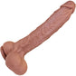 The Carpenter 8 Inch Silicone Realistic Dildo With Balls & Suction Cup Base By Fukena