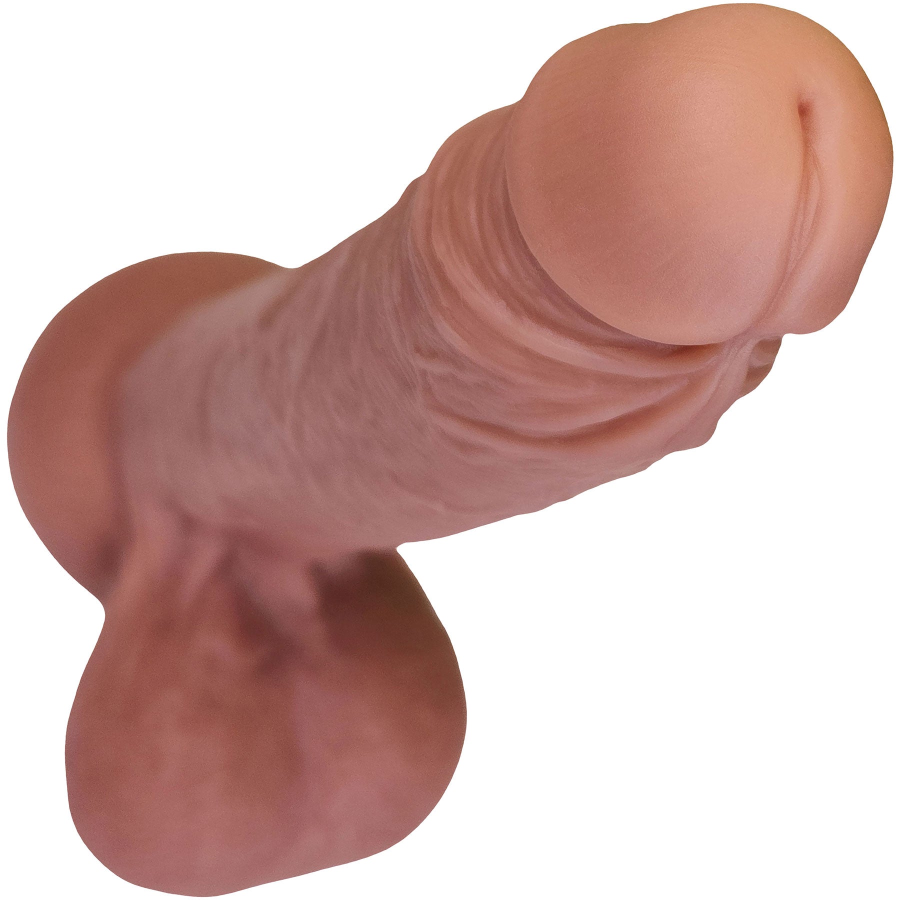 The Carpenter 8 Inch Silicone Realistic Dildo With Balls & Suction Cup Base By Fukena