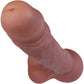 The Carpenter 8 Inch Silicone Realistic Dildo With Balls & Suction Cup Base By Fukena