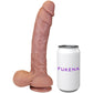 The Carpenter 8 Inch Silicone Realistic Dildo With Balls & Suction Cup Base By Fukena