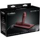 The Cowgirl Bronco Silicone Realistic Penis Attachment - Chocolate