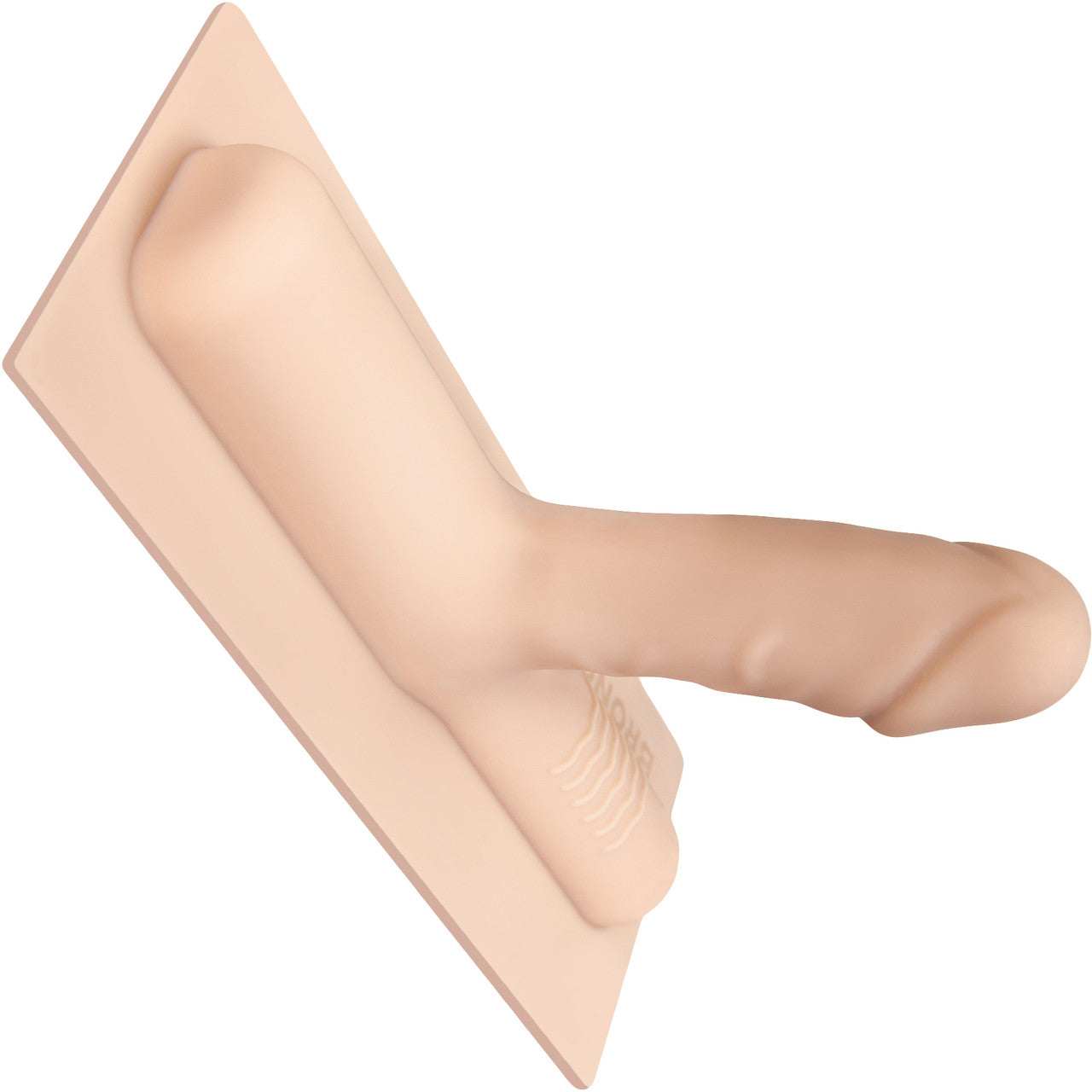 The Cowgirl Bronco Silicone Realistic Penis Attachment - Vanilla