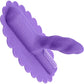 The Unicorn Uni Horn Twisted Textured G-Spot & P-Spot Silicone Attachment - Purple