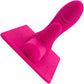 The Unicorn Jackalope Silicone Bulbous Double Stimulation Attachment - Pink