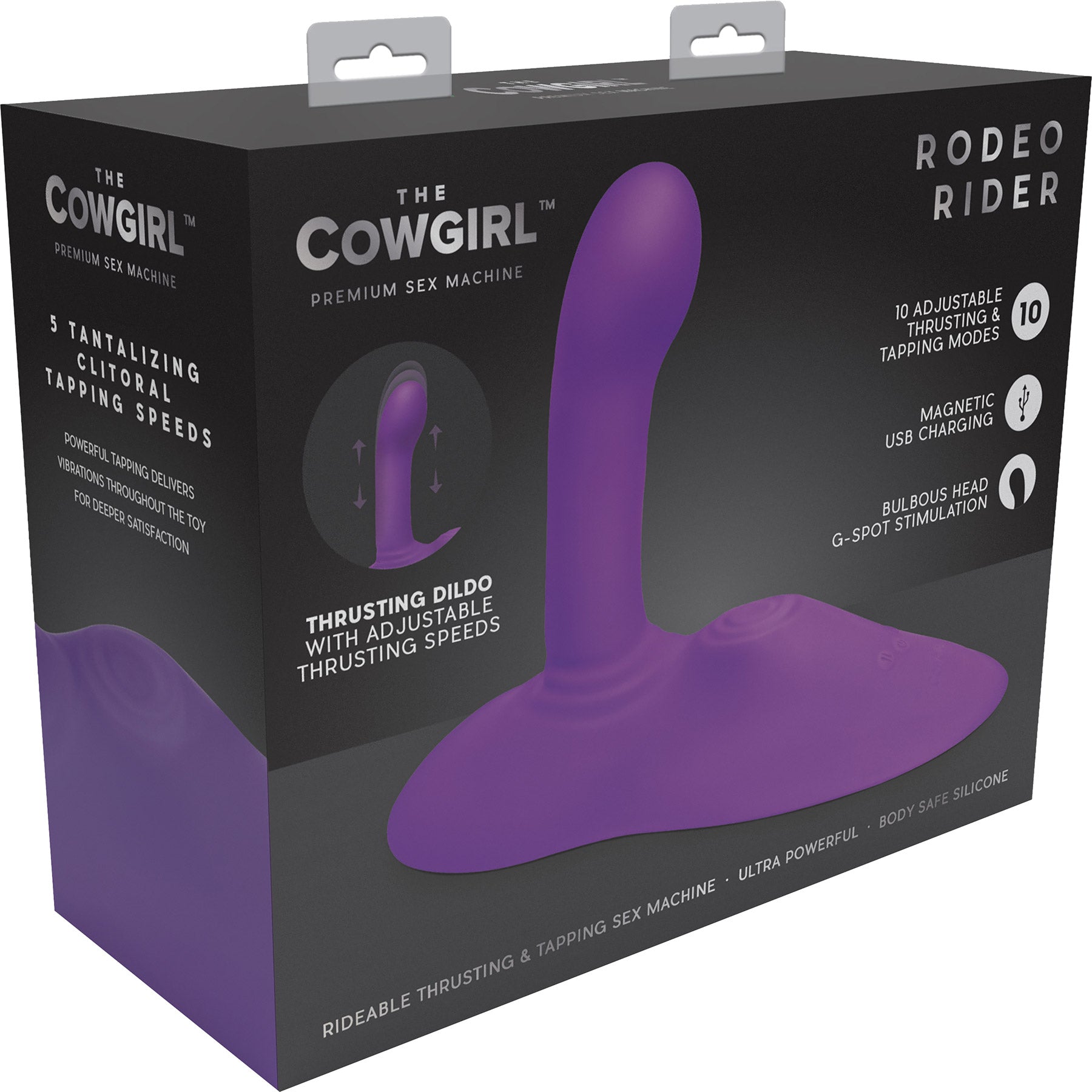 The Cowgirl Rodeo Rider Premium Sex Machine - G-Spot Thrusting & Tapping Grinder