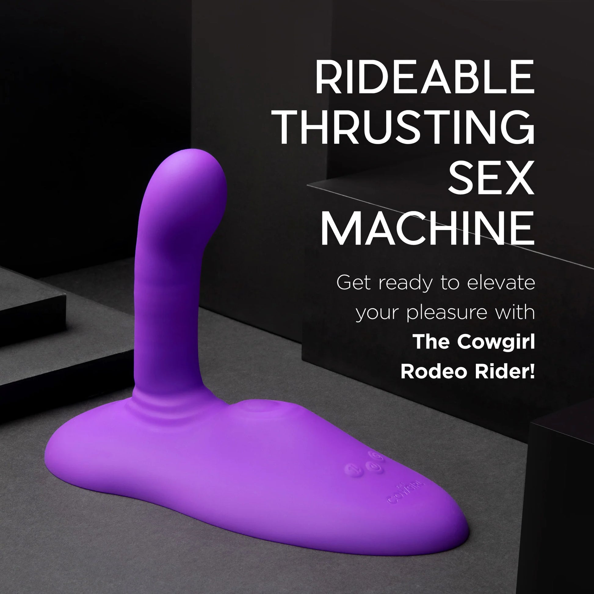 The Cowgirl Rodeo Rider Premium Sex Machine - G-Spot Thrusting & Tapping Grinder