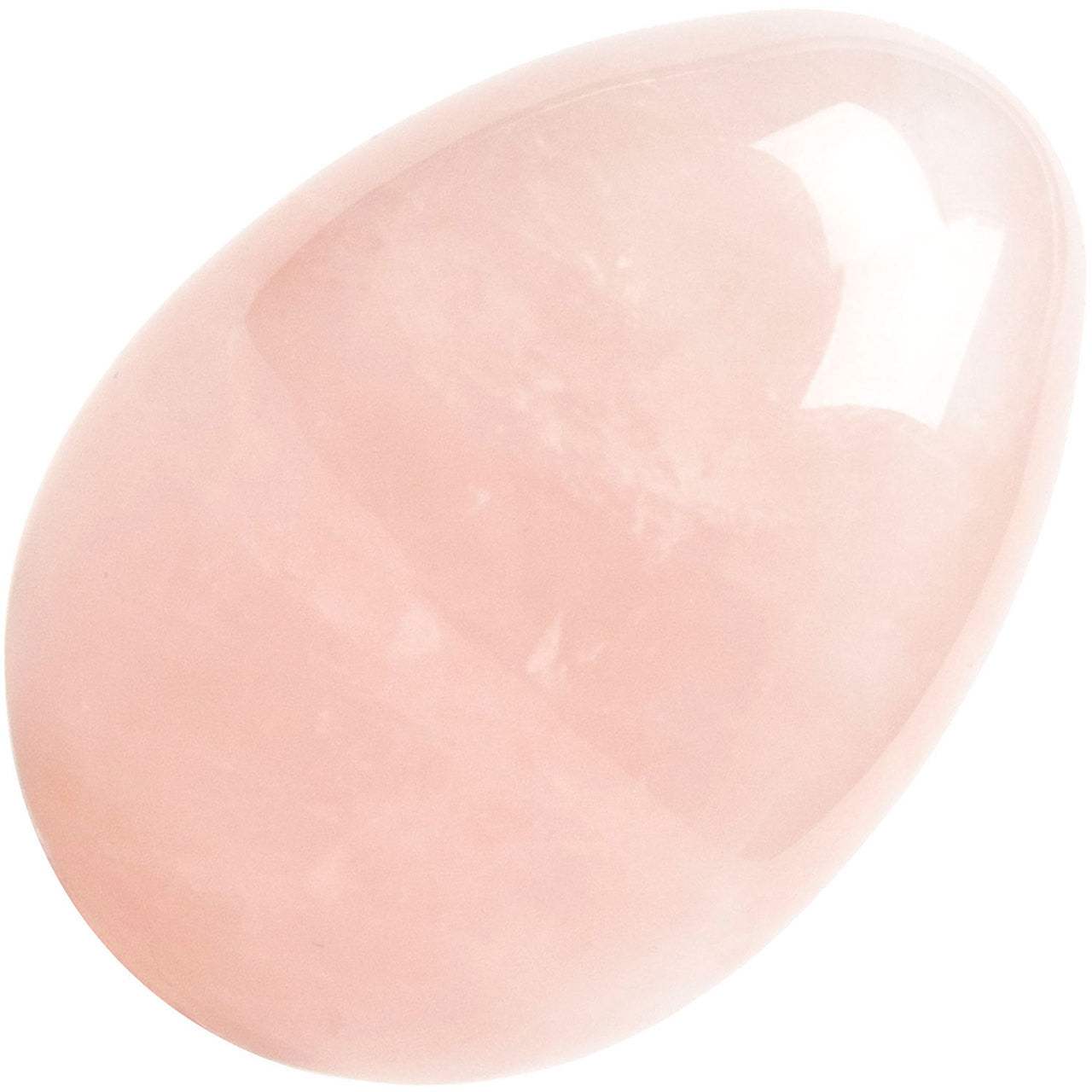 The Rose Bud Yoni Egg Rose Quartz Crystal Kegel Exerciser By Chakrubs