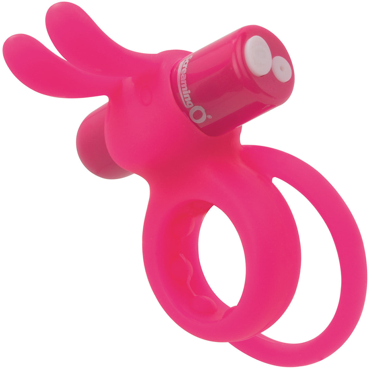 Charged Ohare Rechargeable Vibrating Cock Ring By Screaming O - Pink