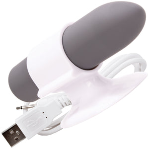 Charged Positive Rechargeable 20 Function Vibrator By Screaming O - Grey