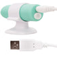 Charged Positive Rechargeable 20 Function Vibrator By Screaming O - Kiwi Mint