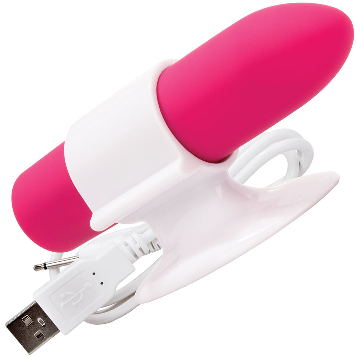 Charged Positive Rechargeable 20 Function Vibrator By Screaming O - Strawberry