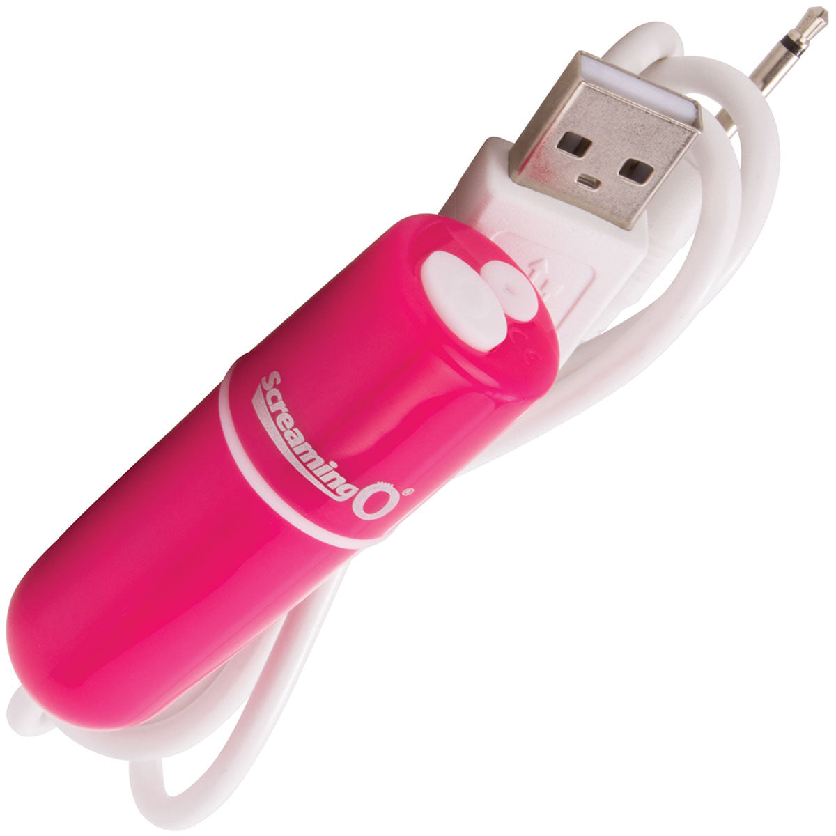 Charged Vooom Rechargeable 10 Function Bullet By Screaming O - Pink