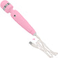 Pillow Talk Cheeky Silicone Waterproof Rechargeable Wand Style Vibrator - Pink