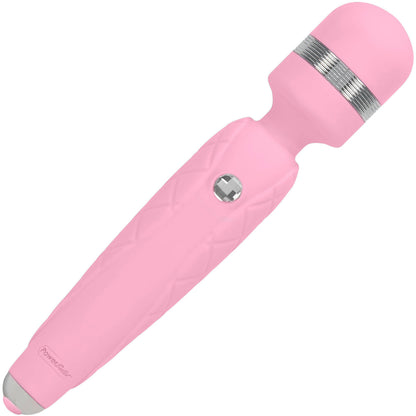 Pillow Talk Cheeky Silicone Waterproof Rechargeable Wand Style Vibrator - Pink