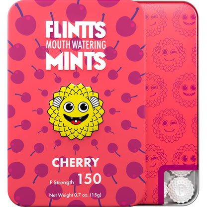 Flintts Mints Mouth Watering Oral Delights - Cherry