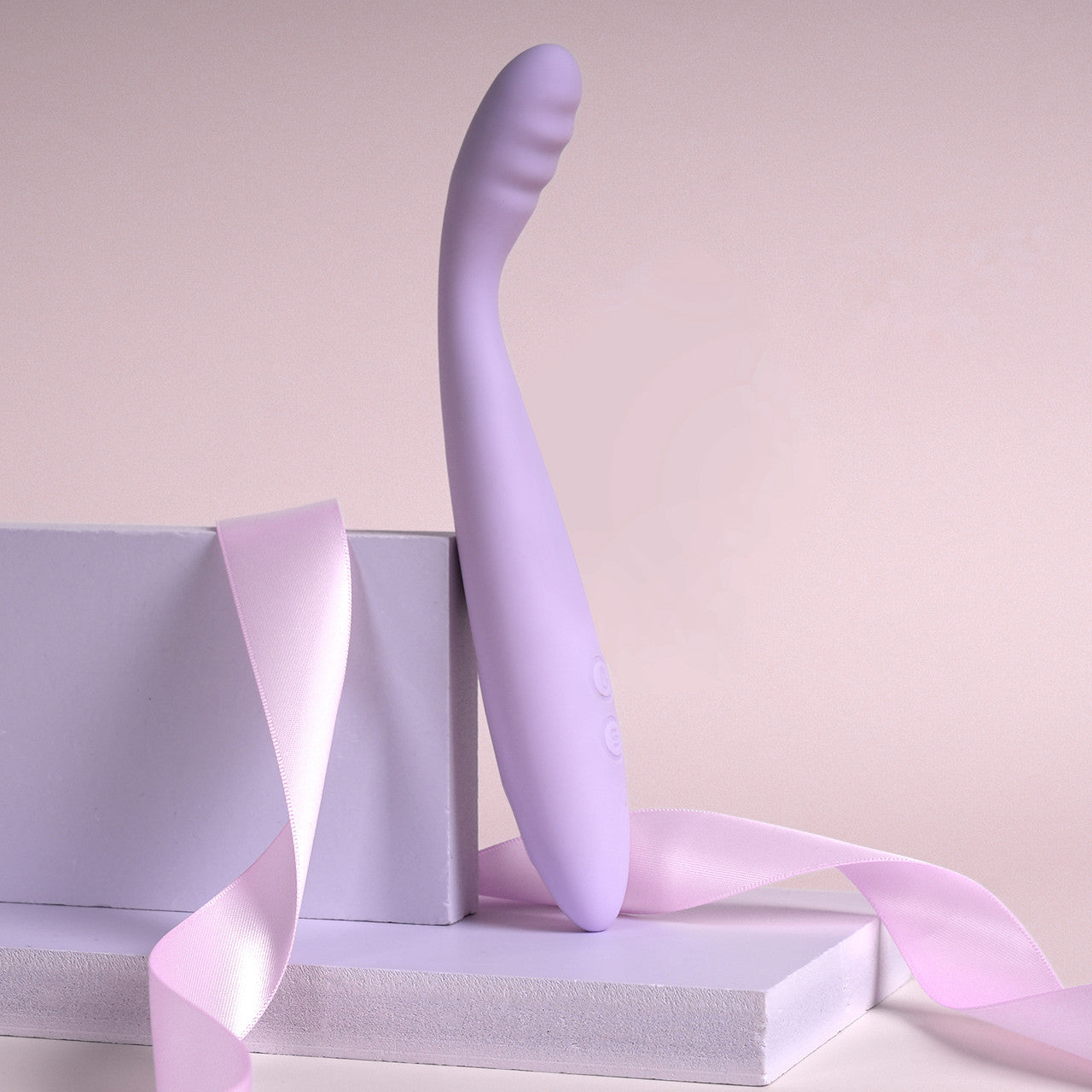 SVAKOM CICI 2 Rechargeable Warming App Controlled Slim Silicone G-Spot Vibrator - Pastel Lilac